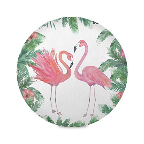 Tropical Palm Tree Flamingo