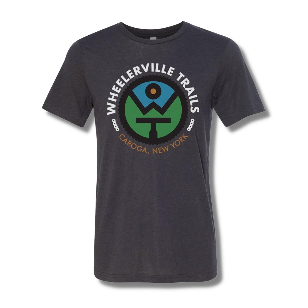 Wheelerville Trails Triblend T-Shirt for Men & Women - Soft Comfortable Vintage Style Tee for Hiking, Camping & Outdoor Adventures