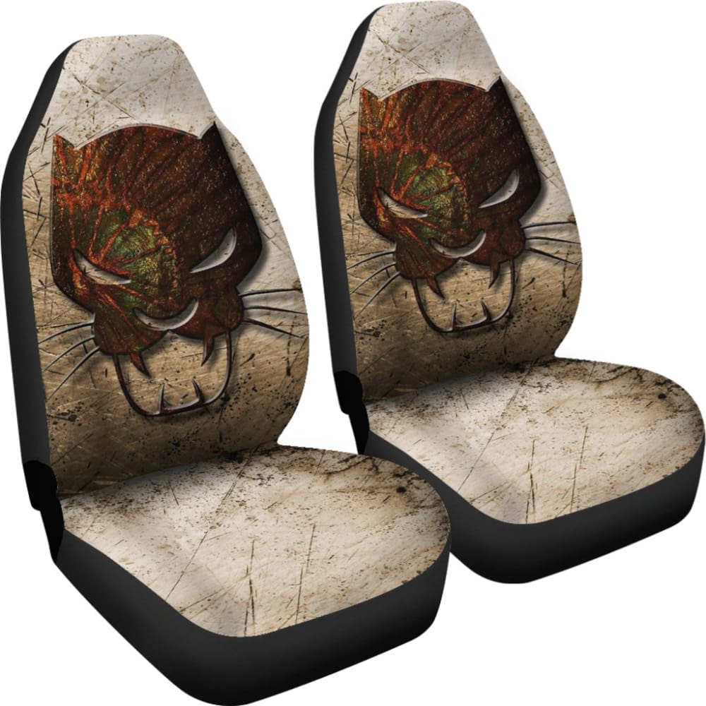 Premium Iron Panther Car Seat Covers - Unique Gift for Car Enthusiasts | Universal Fit for Cars, Trucks & SUVs | Perfect for Road Trips, Commuting & Car Protection