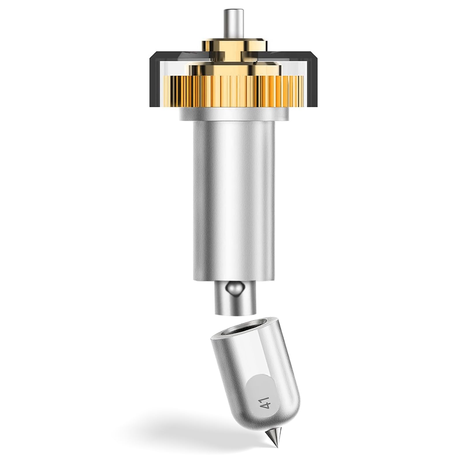 Premium Tungsten Steel Engraving Tip & Quickswap Housing for Cricut Maker/Maker 3 - Durable Alloy Engraving Tool for Glass, Acrylic, Metal, Wood - Original Accessories for DIY Crafts, Personalized Gifts & Home Decor Projects