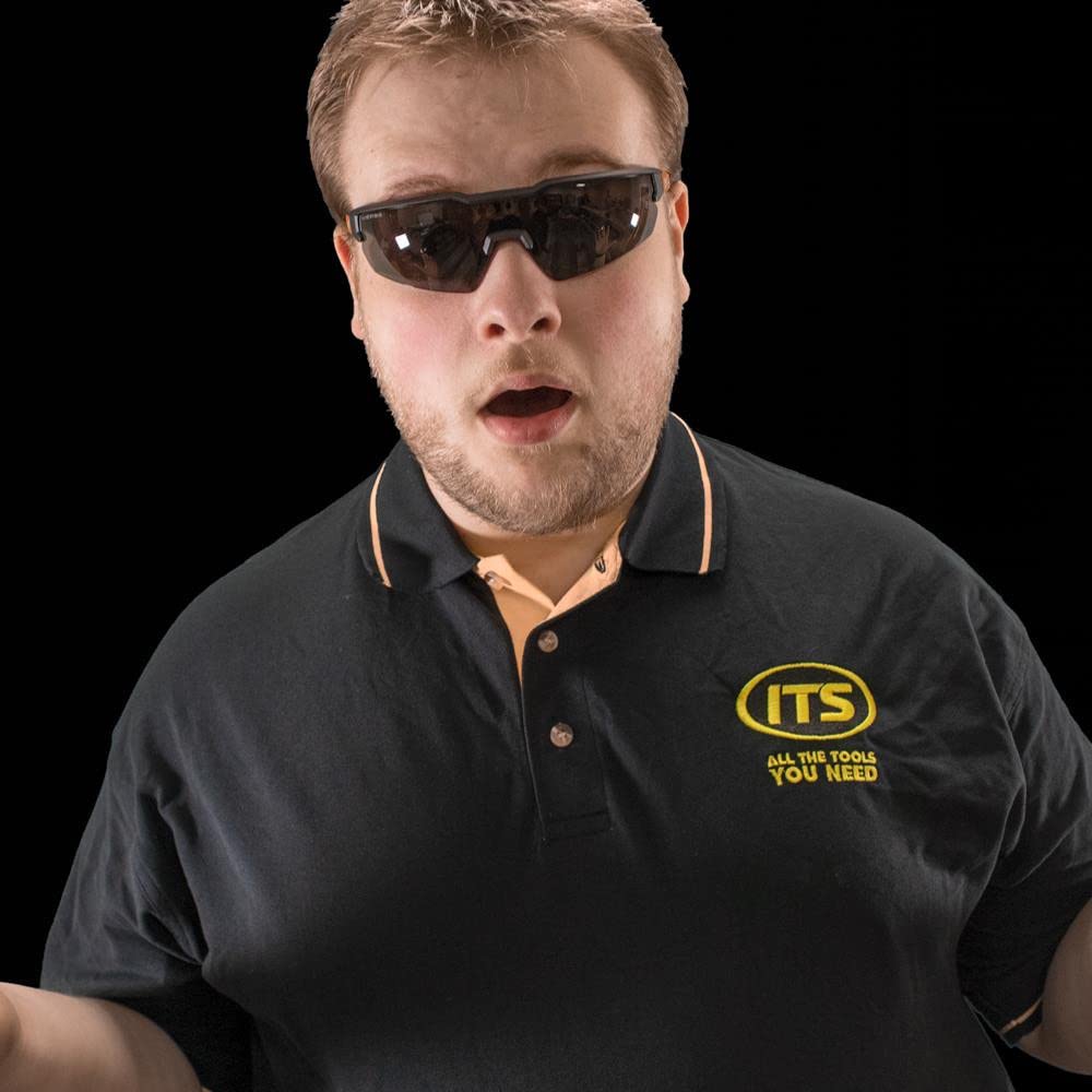 Milwaukee Tinted Safety Glasses - Scratch Resistant, Anti-Fog, Black, One Size (4932478764) - Perfect for Construction, Woodworking & Outdoor Activities