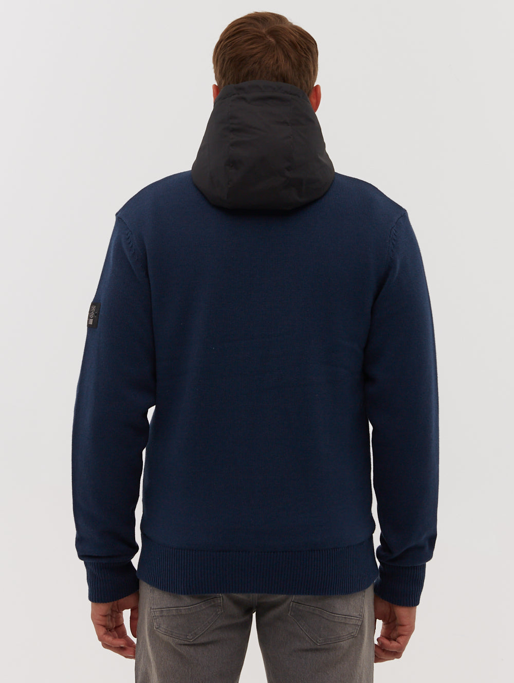 Minski Men's Zip Up Hoodie with Chest Pocket - Lightweight Fleece Pullover for Casual Wear, Outdoor Activities & Street Style Fashion