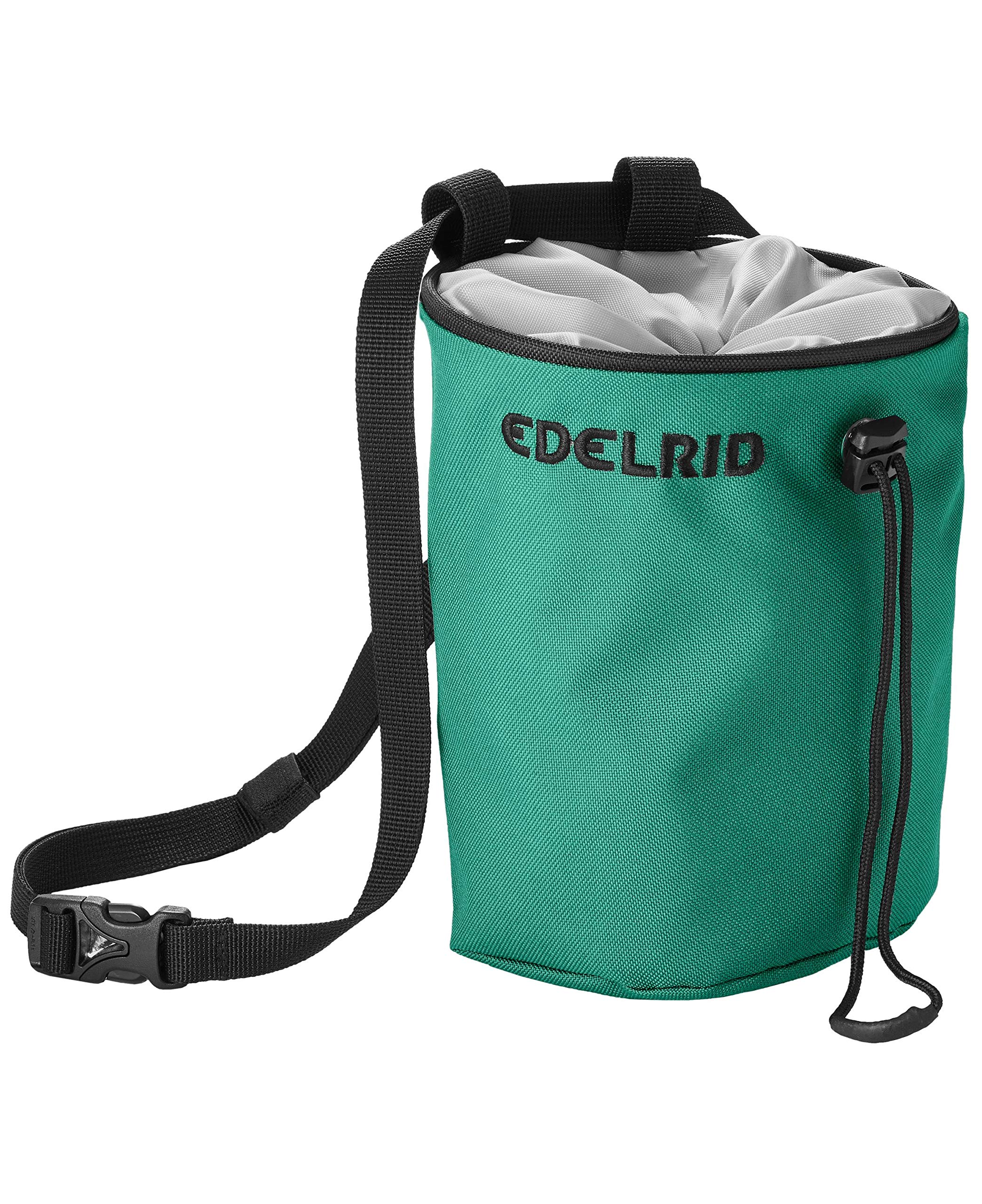 EDELRID Unisex Adult Chalk Bag Rodeo Large - Rock Climbing Chalk Pouch for Bouldering & Gym Training - Durable & Spacious Chalk Holder for Climbers