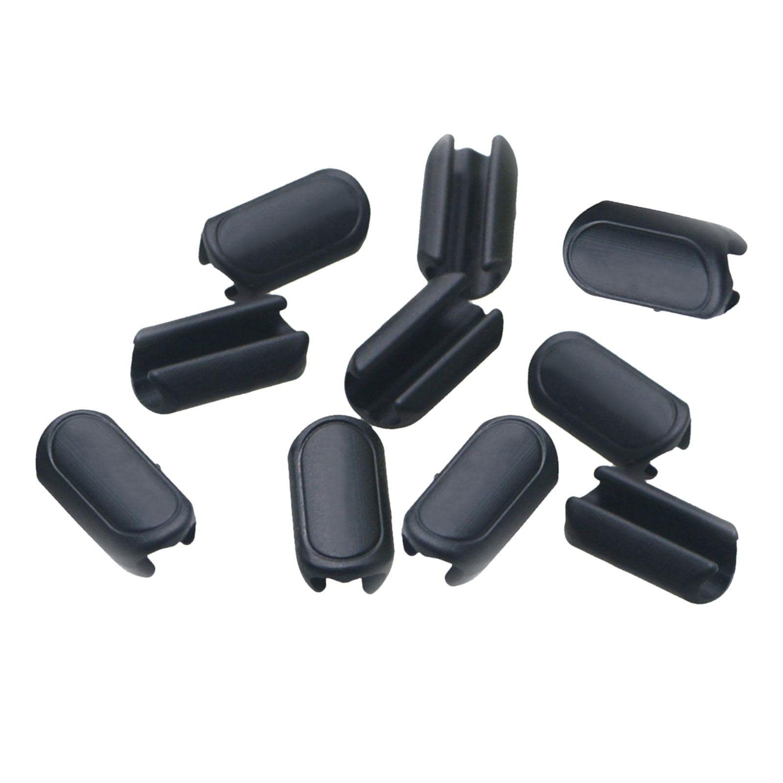 Colcolo 10Pcs Bike Cable Clips - Secure Housing Fixing Holders for Cycling & Maintenance