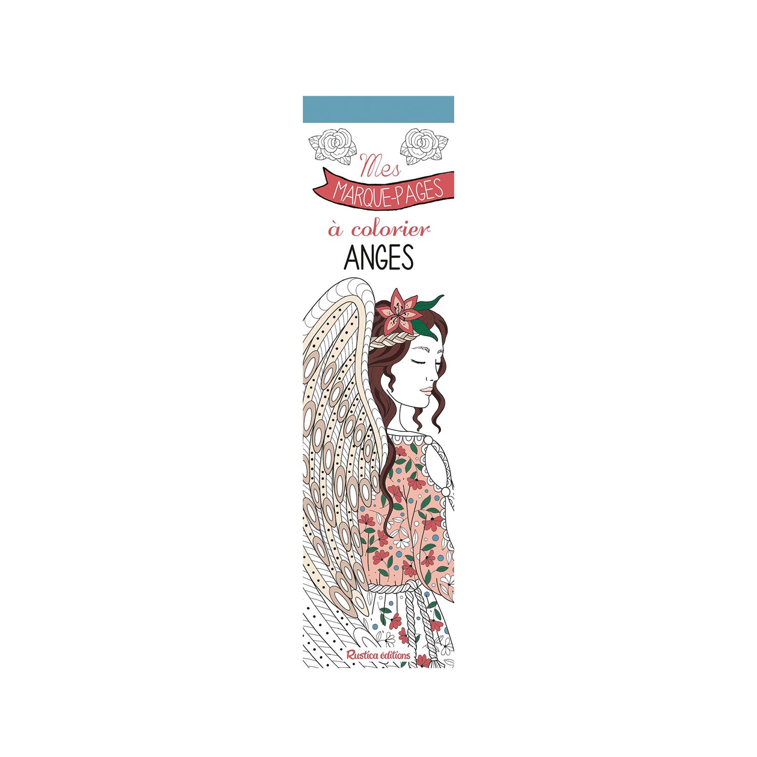 Coloring Bookmark Angels - DIY Relaxing Coloring Bookmarks for Adults & Kids, French Edition - Perfect for Bible Study, Journaling, and Book Lovers Gift