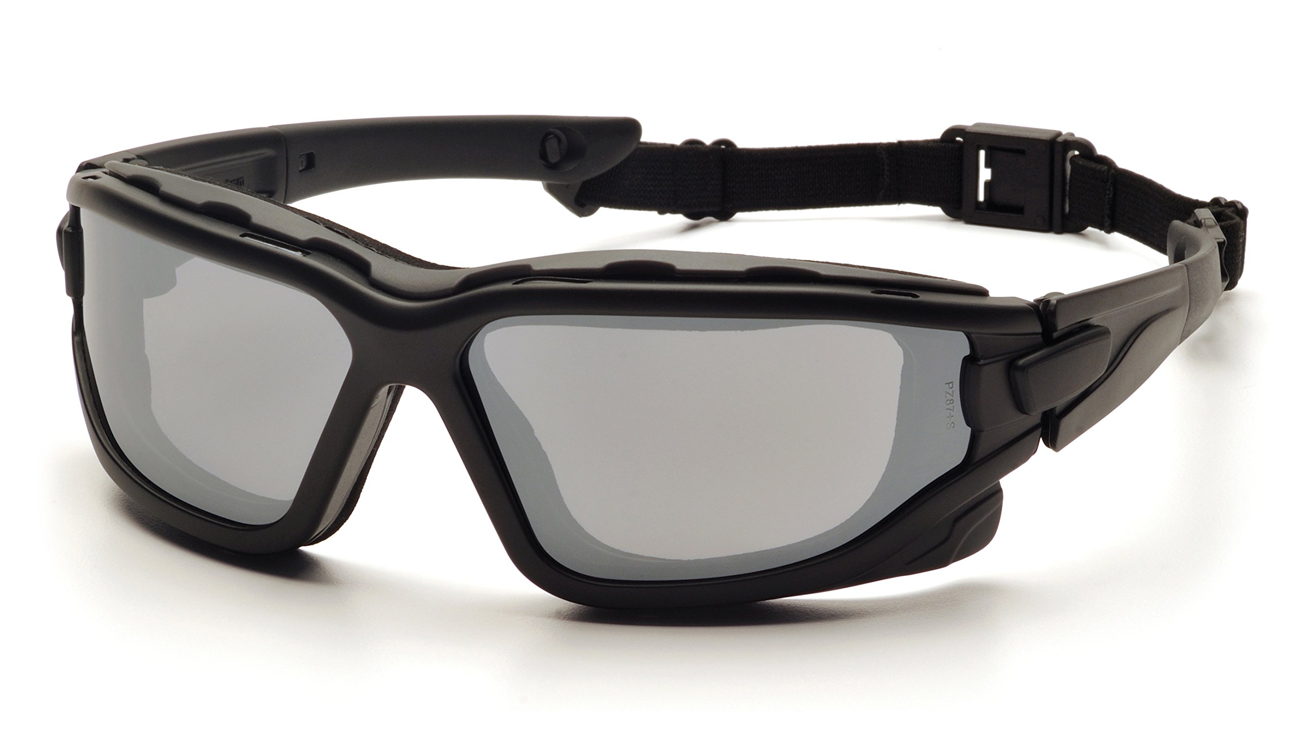 Pyramex I-Force Slim Safety Goggles - Black Frame with Anti-Fog Gray Lens - ANSI Z87.1 Certified for Construction, Woodworking & DIY Projects