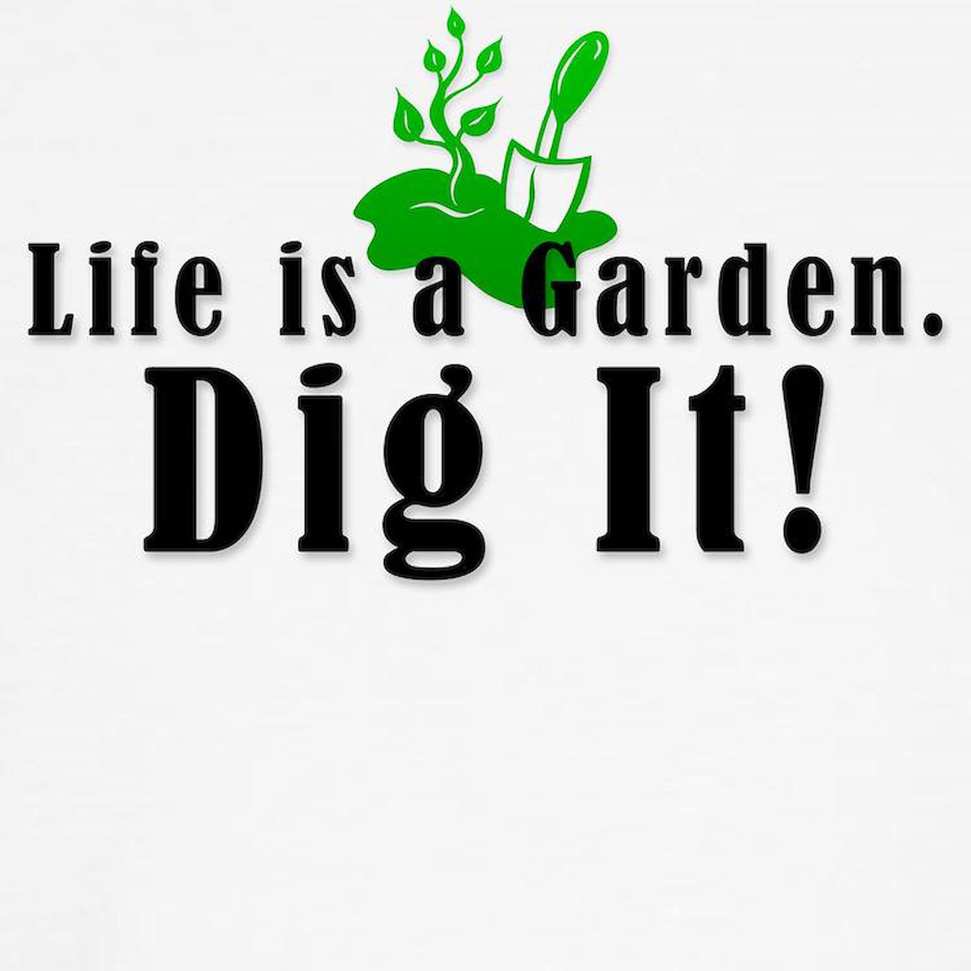 Life is a Garden Men's Cotton Baseball Jersey - 3/4 Raglan Sleeve Shirt for Casual Wear & Outdoor Activities | Comfortable & Stylish Baseball Tee for Gardening, Sports & Everyday Use