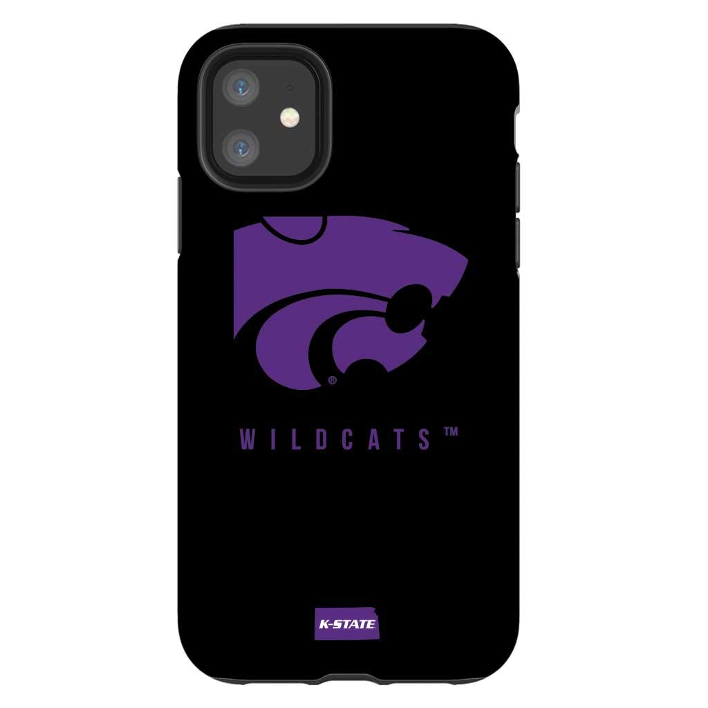 Durable Shockproof iPhone 11 Case with Glossy Finish - Kansas State Wildcats Themed Protective Phone Cover for Everyday Use, Travel & Outdoor Activities