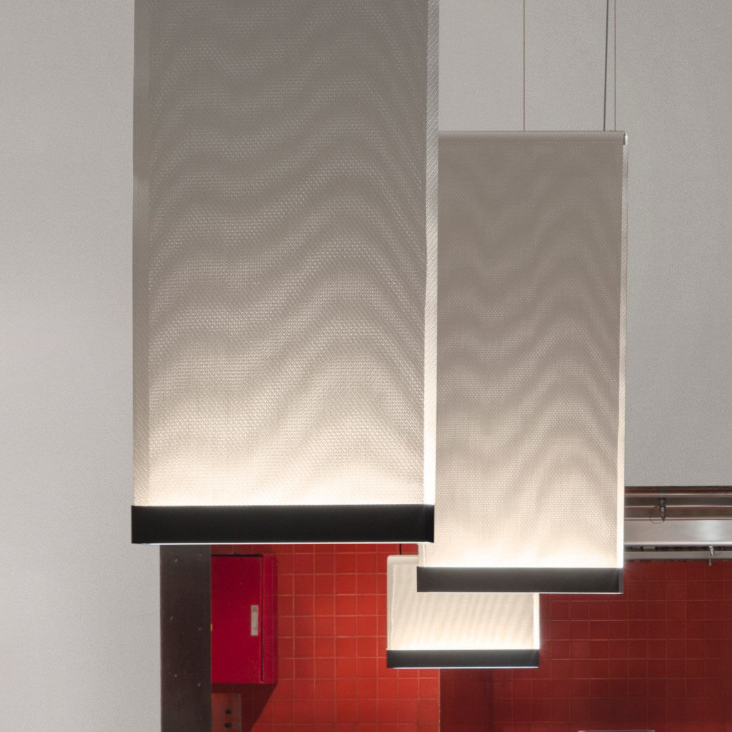 Modern Curtain Pendant Light Fixture - Elegant Hanging Chandelier for Living Room, Bedroom & Dining Room Decor - Perfect for Home, Cafe and Wedding Venue Lighting