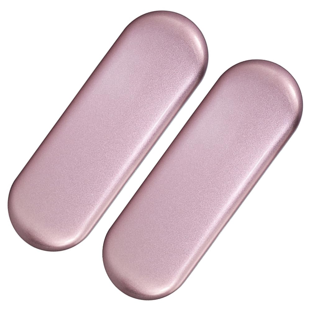 2 Pack Metal Eyelash Tweezer Storage Case Box - Pink Lash Tweezer Organizer for Professional Makeup Artists & Salon Use - Perfect for Travel, Home, and Beauty Salon Organization