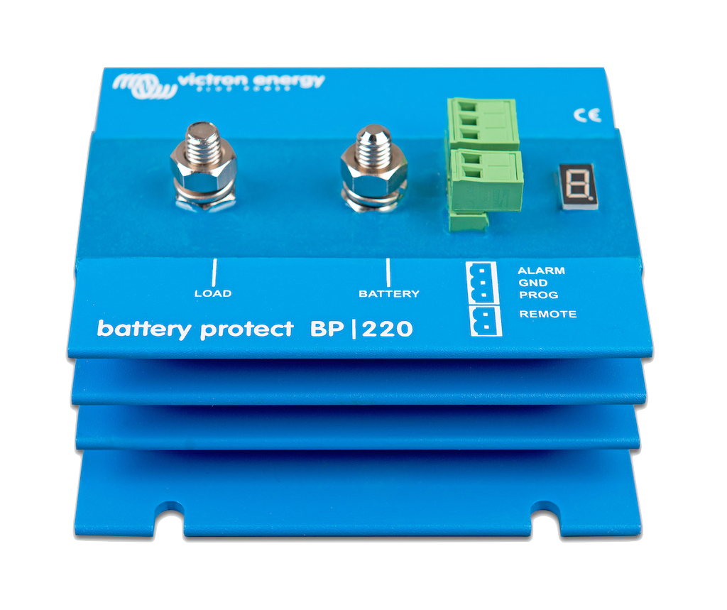 BatteryProtect 12V/24V BP 220 - Smart Battery Protection Device for RVs, Boats & Solar Systems - Prevent Over-Discharge & Extend Battery Life