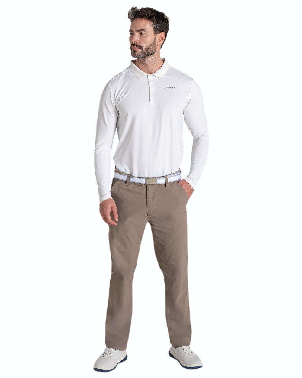 Craghoppers Men's NosiLife Santos Golf Pants II - Lightweight, Quick-Dry & Insect Repellent Trousers for Golfing, Hiking & Outdoor Adventures