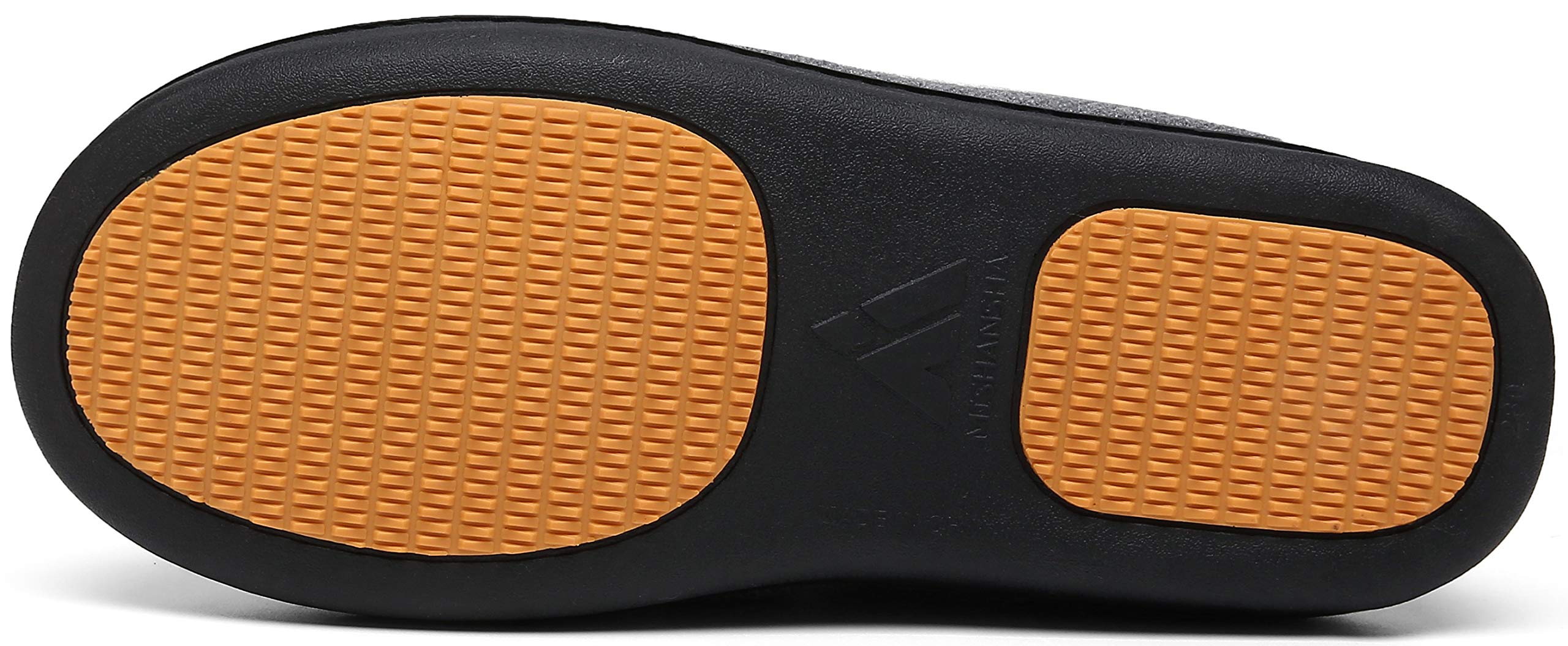 Mishansha Men's Memory Foam Winter Slippers - Ultra Soft Warm House Shoes for Indoor & Outdoor Use - Sizes 6-11 - Perfect for Cold Weather, Lounging at Home, and Quick Outdoor Trips