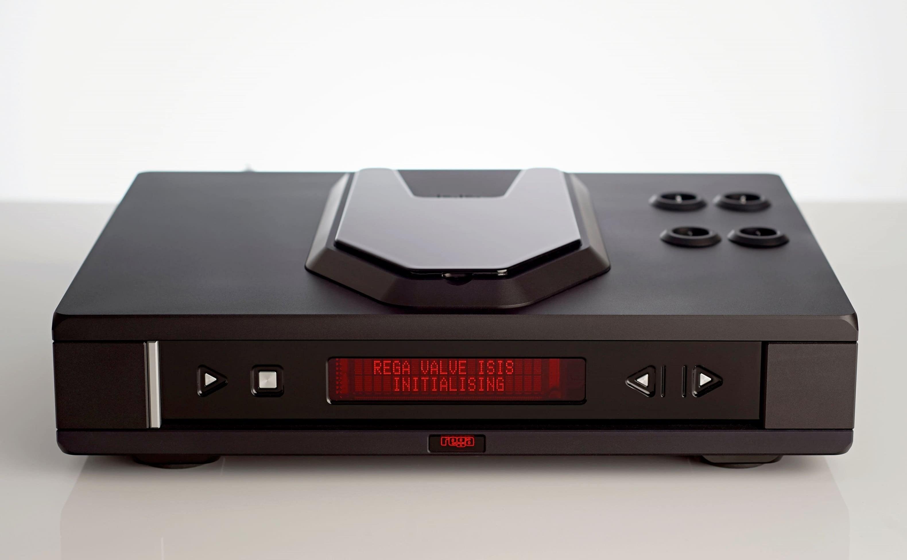 Rega Valve Isis CD Player - High-End Audiophile CD Player with Tube Amplification for Home Audio & Music Enthusiasts | Perfect for Vinyl & Digital Music Lovers