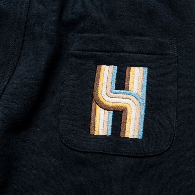 Honor The Gift Studio Terry Short - Black Cotton Shorts for Men | Casual Summer Wear & Lounge Comfort