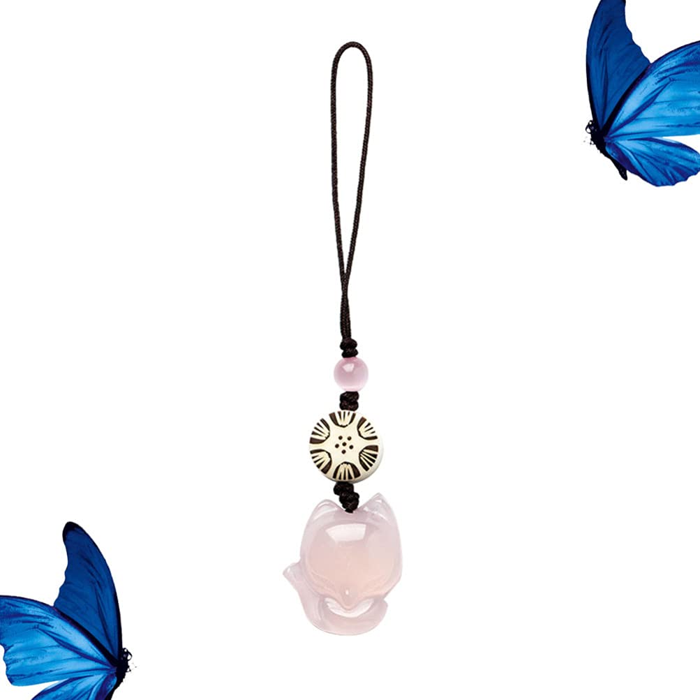 Balacoo Fox Phone Charm - Cute Cartoon Pendant for Phone Straps & Lanyards - Perfect for Keys & Decor