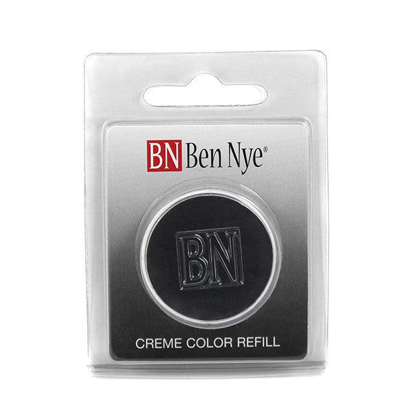 Ben Nye Professional Creme Color Refill - Black | High-Quality Makeup for Theater, Halloween & Special Effects | Perfect for Stage Performances, Costume Makeup & FX Artists