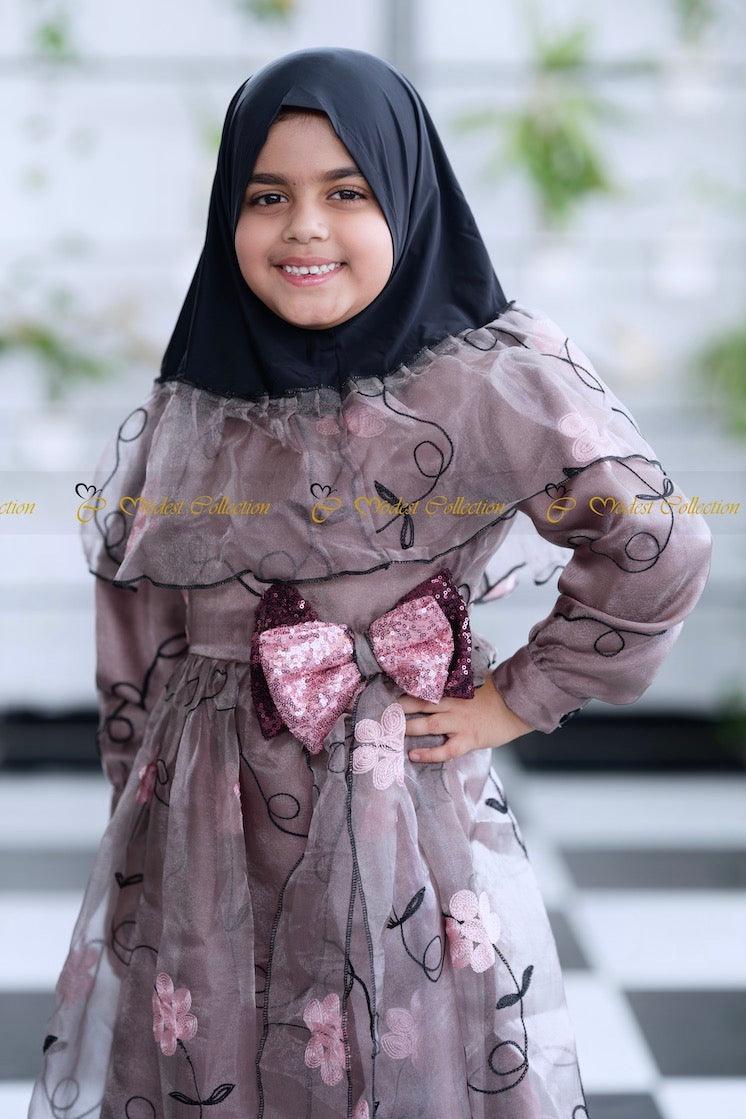 Little Alicia Dress for Girls - Cute Floral Summer Dress with Ruffles - Perfect for Parties, Photos & Special Occasions