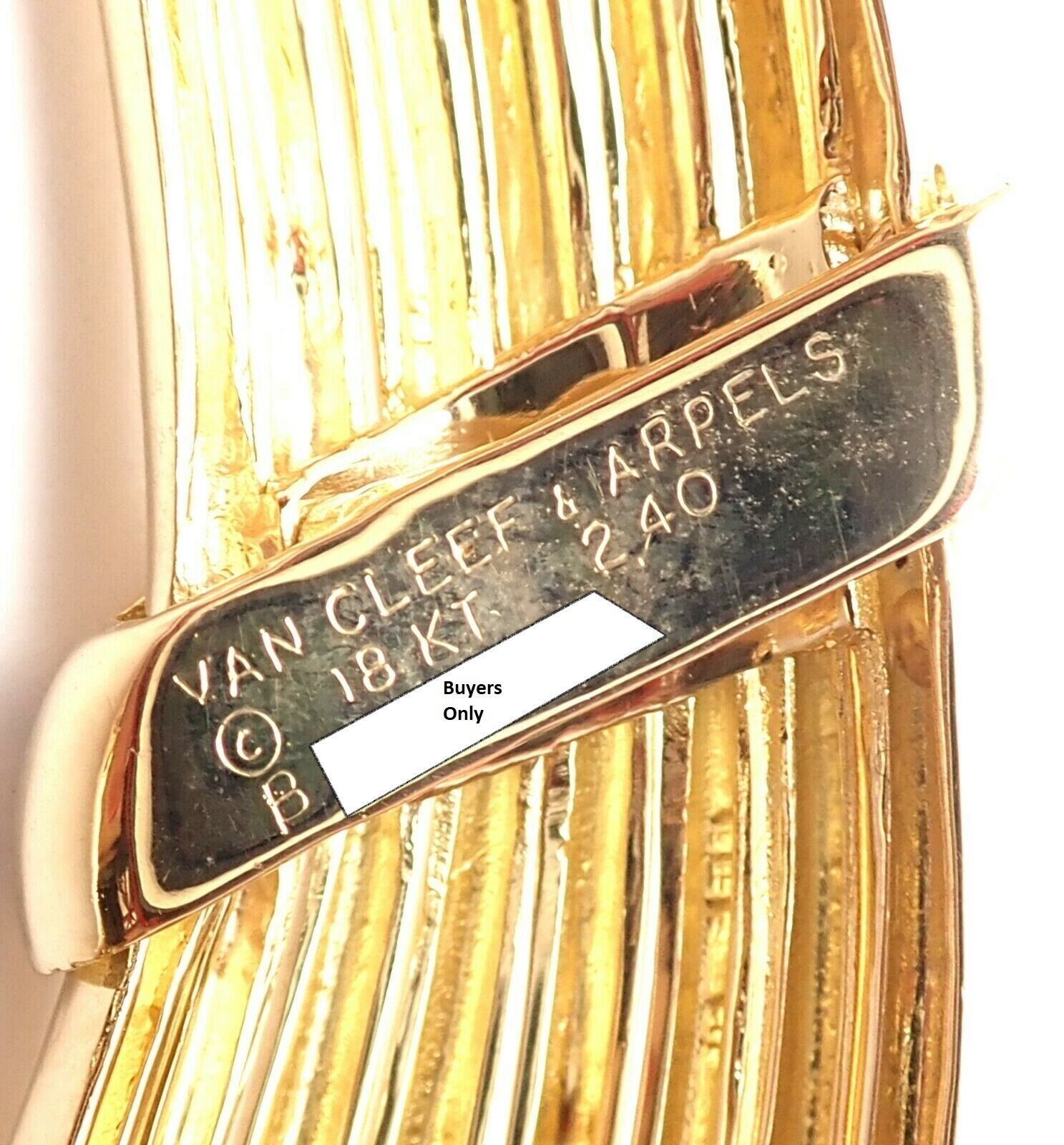 Authentic Van Cleef & Arpels 18K Yellow Gold Diamond Choker Necklace | Vintage Luxury Jewelry for Women | Perfect for Weddings, Anniversaries & Special Occasions