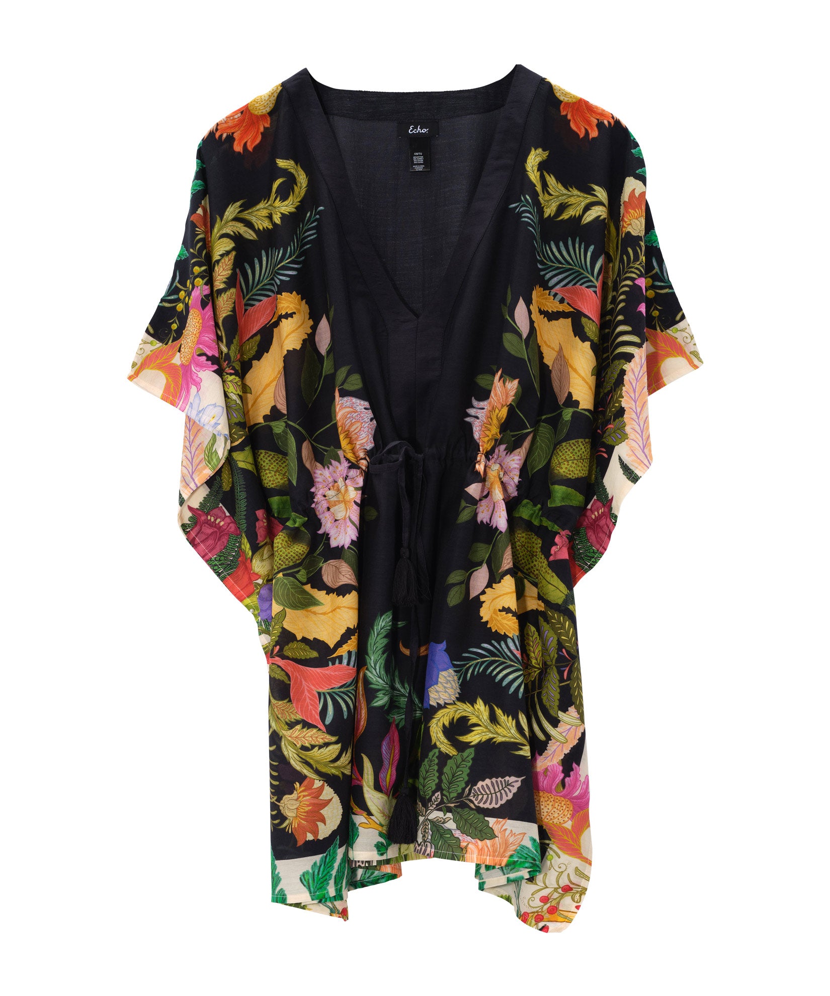 Oasis Butterfly Caftan - Flowy Boho Maxi Dress for Women | Beach Cover Up, Summer Vacation, Pool Party & Festival Outfit