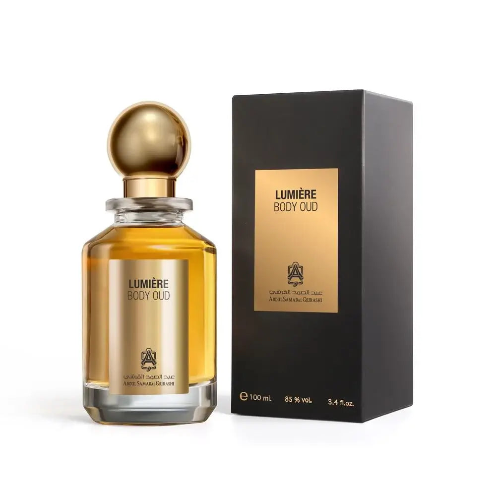 Lumiere Body Oud Eau de Parfum 100ml - Premium Long-Lasting Perfume for Women & Men, Perfect for Date Night, Special Occasions & Daily Wear