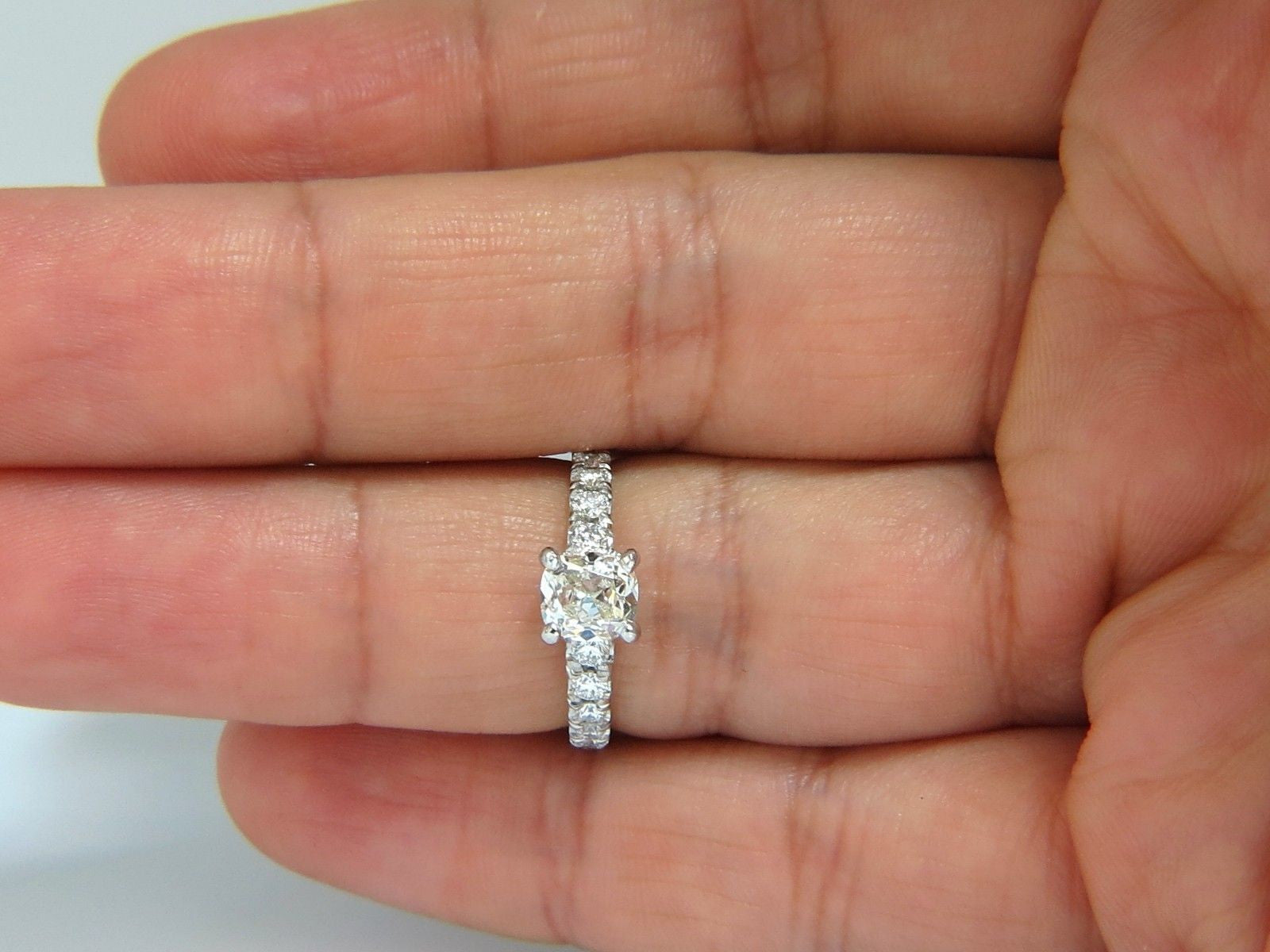 1.71ct GIA Certified Cushion Cut Diamond Engagement Ring in Platinum (I/VS) - Perfect for Proposals, Anniversaries & Special Occasions