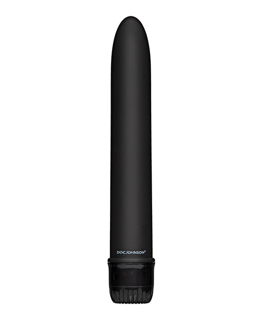 Black Magic Velvet Touch Waterproof Vibrator - 7 Inch G-Spot & Clitoral Stimulator for Women | Ultra Soft Silicone, Rechargeable, Quiet & Powerful | Perfect for Solo Play & Couples Intimacy