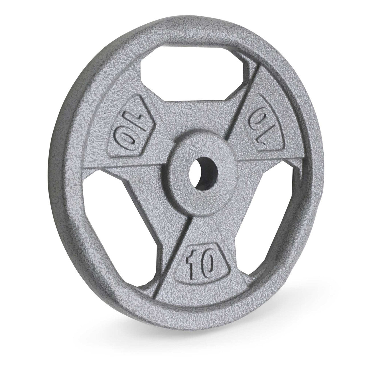 10lb Standard Size Grip Plate B5G 5510 - Durable Weight Plates for Home Gym, Strength Training & CrossFit Workouts