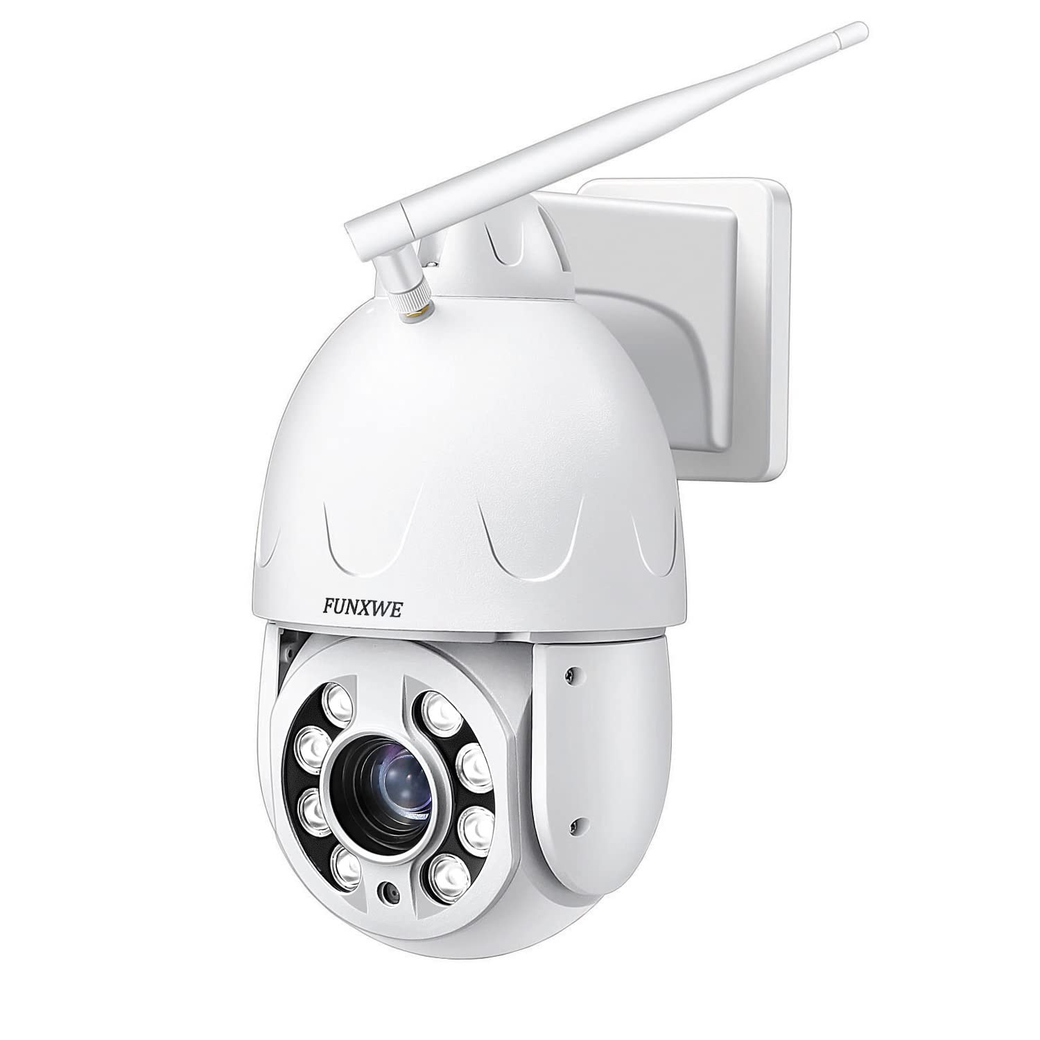 5MP 30X Optical Zoom WiFi Security PTZ Camera - Wireless/Wired CCTV Surveillance System with ONVIF, Two-Way Audio, Motion Detection & Auto Tracking, 330ft Color Night Vision - Ideal for Home Security, Business Monitoring & Outdoor Surveillance