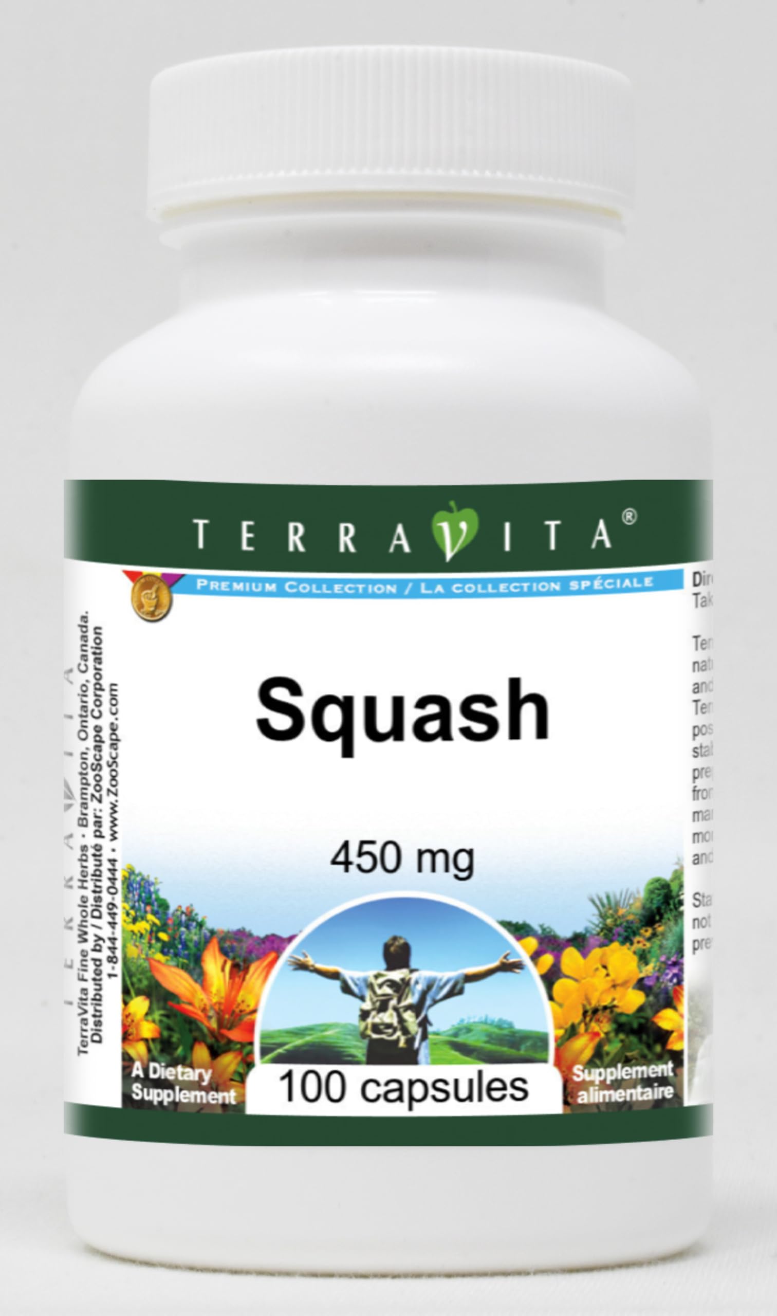 450mg Squash Extract (100 Capsules, 2-Pack) - Premium Natural Supplement for Joint & Muscle Support - Ideal for Athletes & Active Lifestyles