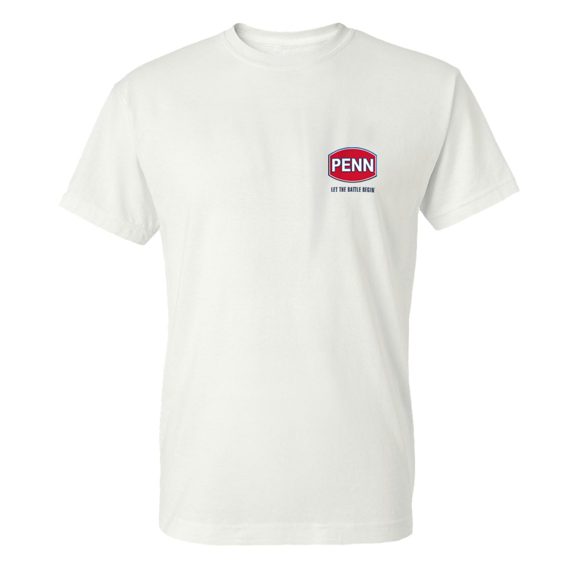 PENN® Men's Short Sleeve T-Shirt - Soft Cotton Crew Neck Tee for Casual Wear, Gym & Everyday Outfits