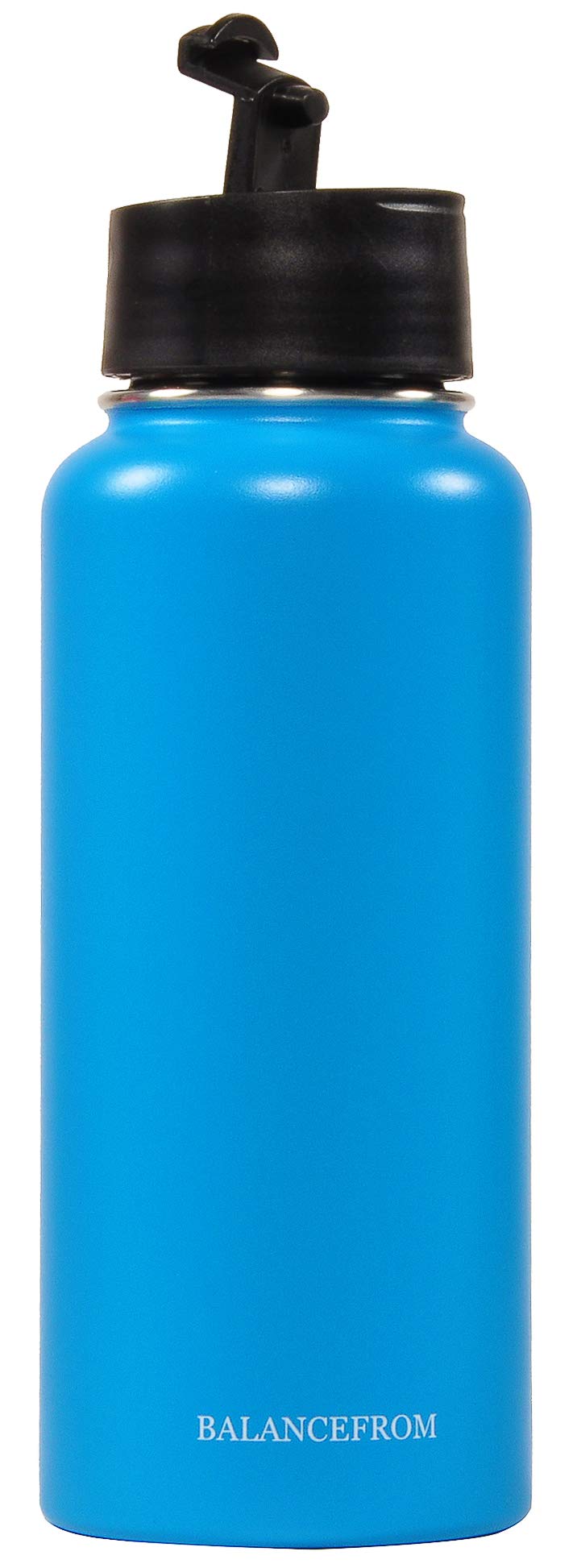 Signature Fitness Double-Wall Vacuum Insulated Stainless Steel Water Bottle - 3 Lids, 20oz/32oz, Leakproof & Sweatproof - Perfect for Gym, Hiking, Office & Travel (Multiple Colors)