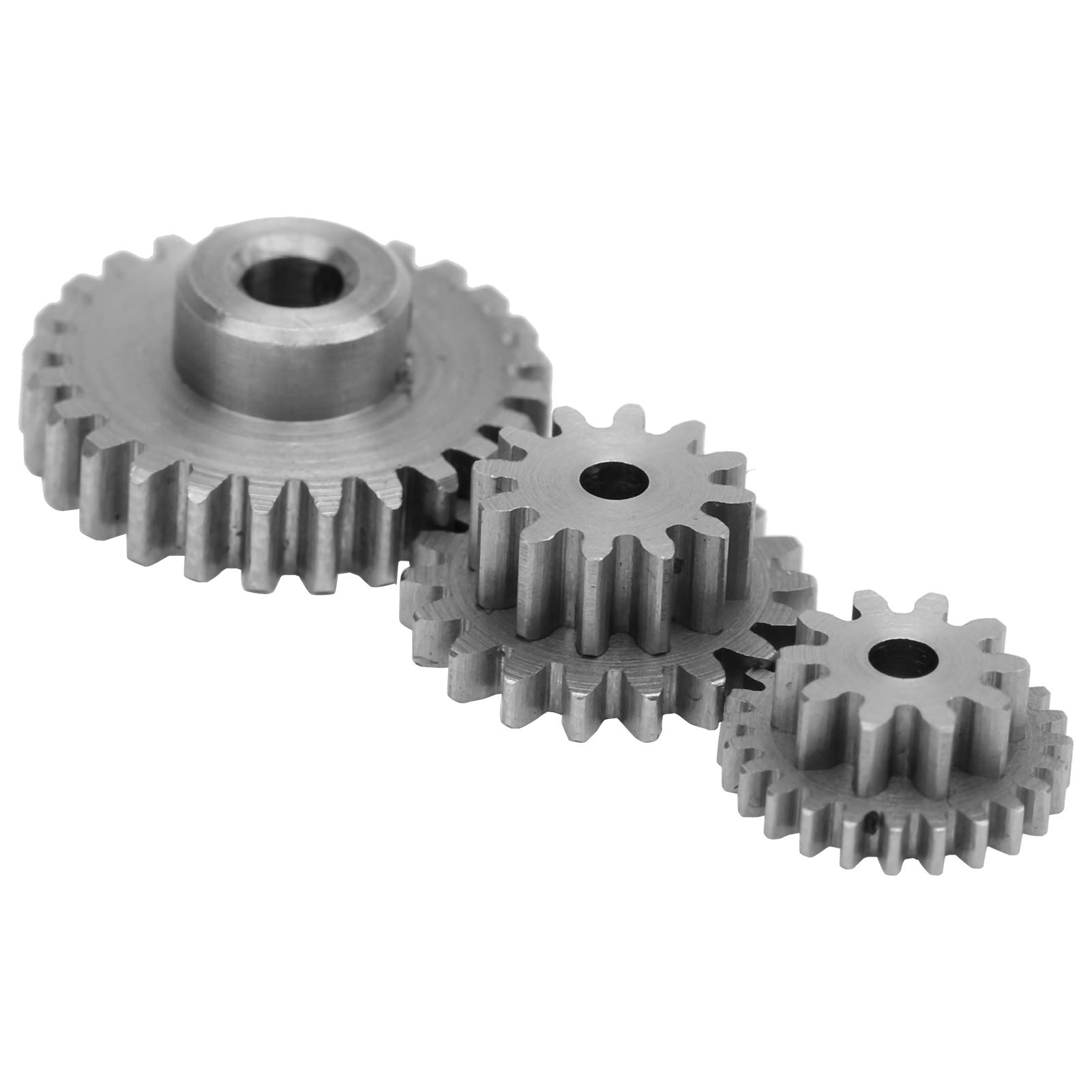 VGEBY 1/10 Scale RC Car Steel Gear Replacement Parts - Compatible with WPL D12 1/10 RC Trucks & Model Cars - Durable Upgrade Accessories for Off-Road Racing & Crawling Scenes