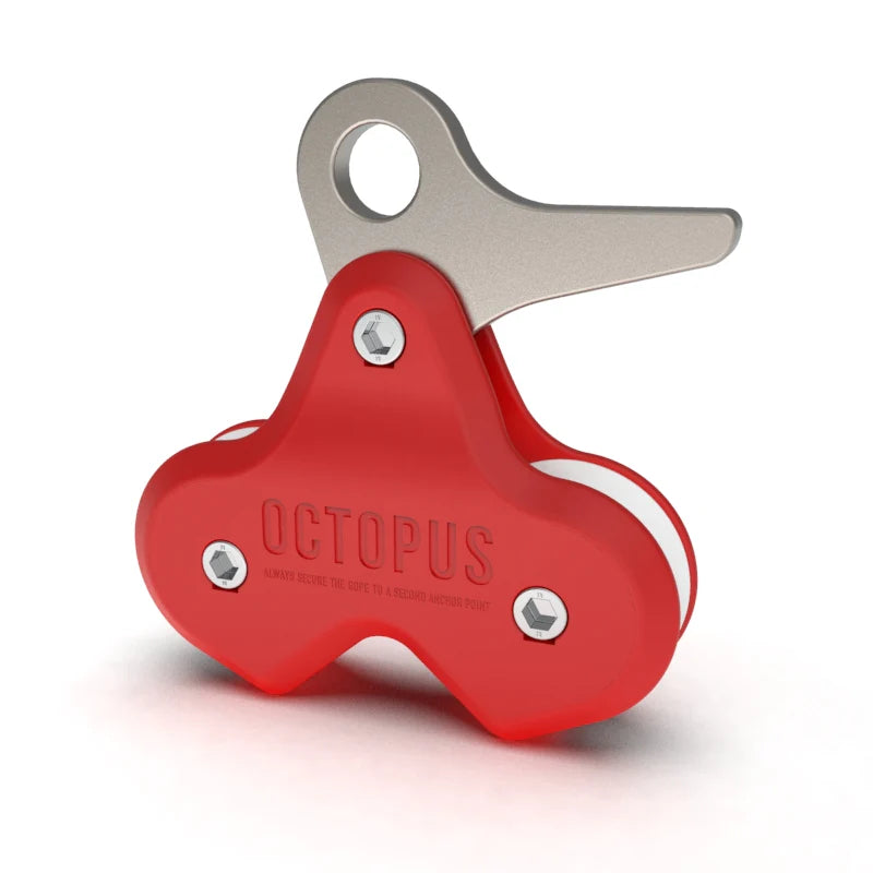 Octopus Freediving Pulling System - XL Size, Red - Perfect for Spearfishing, Underwater Hunting & Diving Training