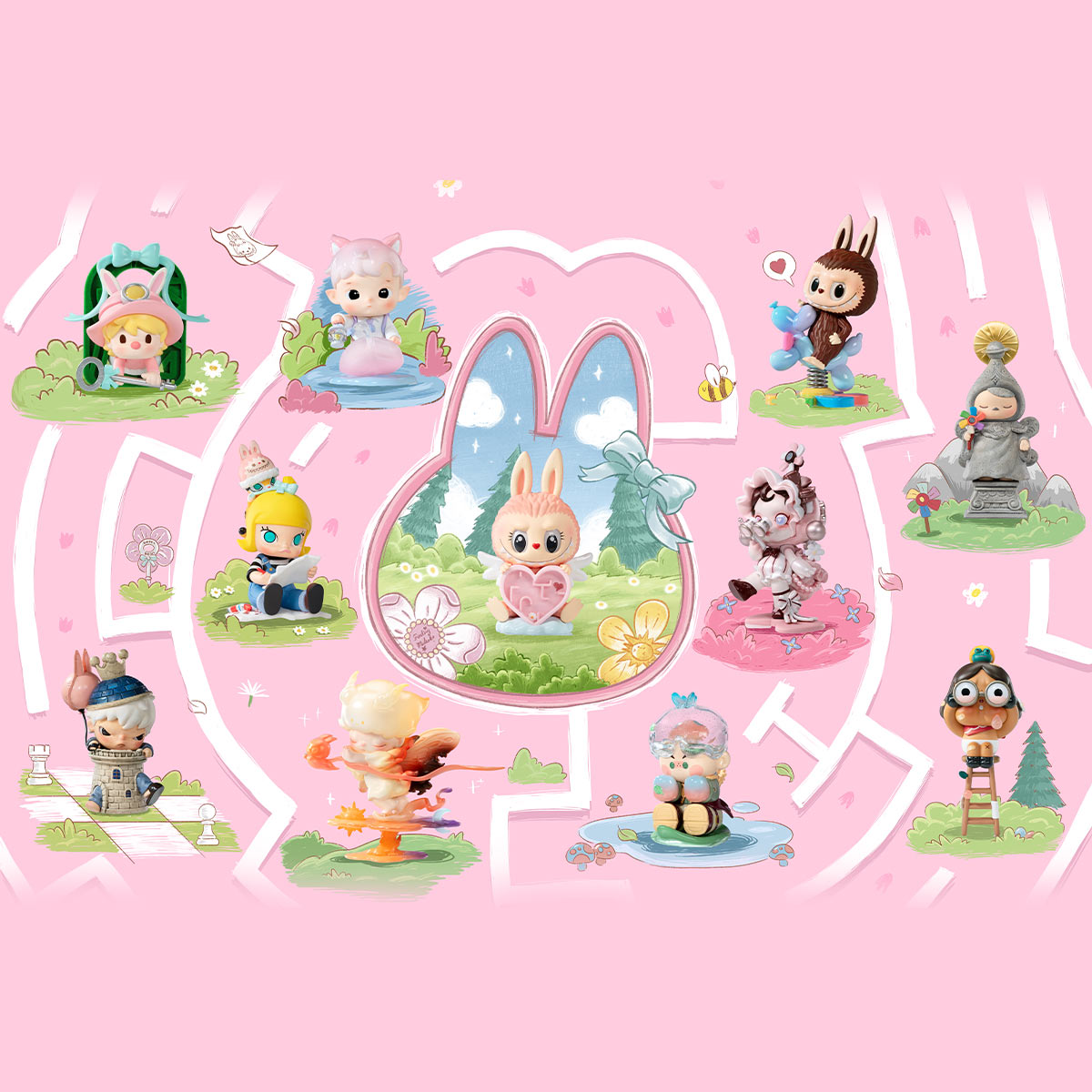 Finding Mokoko Series Figures - Collectible Anime Figurines for Display, Gifts & Home Decor | Perfect for Anime Fans, Collectors & Gaming Enthusiasts