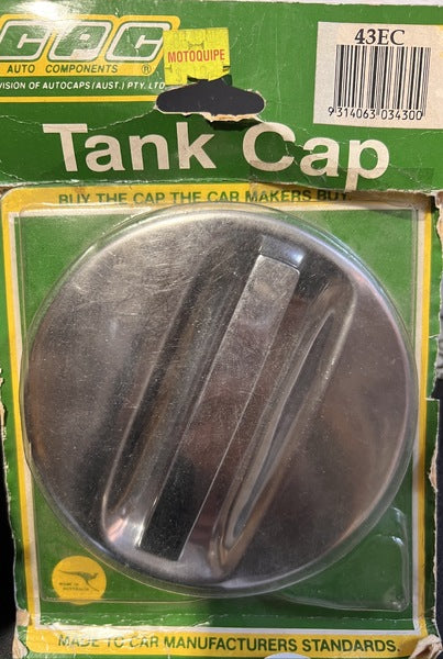 CPC Non-Locking Gas Cap Replacement for Ford Falcon XB XC XD XE XF Models 43EC | Durable Fuel Tank Cover for Classic Ford Cars | Perfect for Restoration Projects & Daily Driving