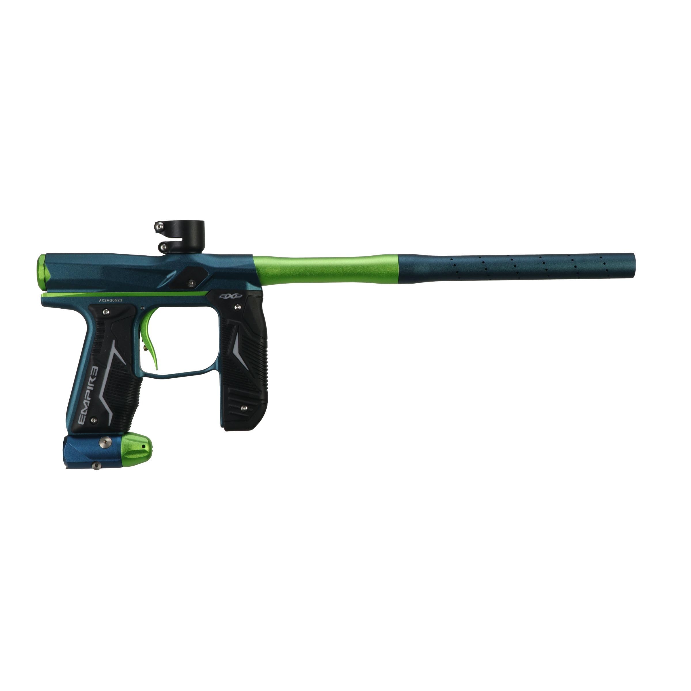 Empire Axe 2.0 Paintball Marker - Dust Silver & Dust Gold | High-Performance Paintball Gun for Adults | Tournament & Woodsball Scenarios