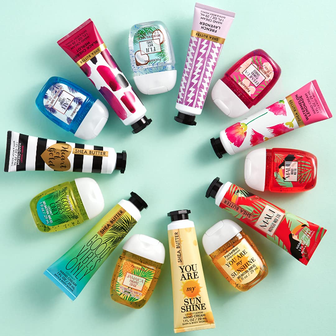 Bath & Body Works Shea Butter Hand Cream - Bahamas Passionfruit & Banana Flower Scent, 1oz (Packaging May Vary) | Ultra Moisturizing, Nourishing Formula for Dry Hands | Perfect for Travel, Office, and Daily Skincare Routine