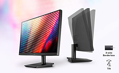 LG 24MP400-B 24 Inch Full HD IPS Monitor with FreeSync & Reader Mode - Matte Black for Home Office, Gaming & Entertainment
