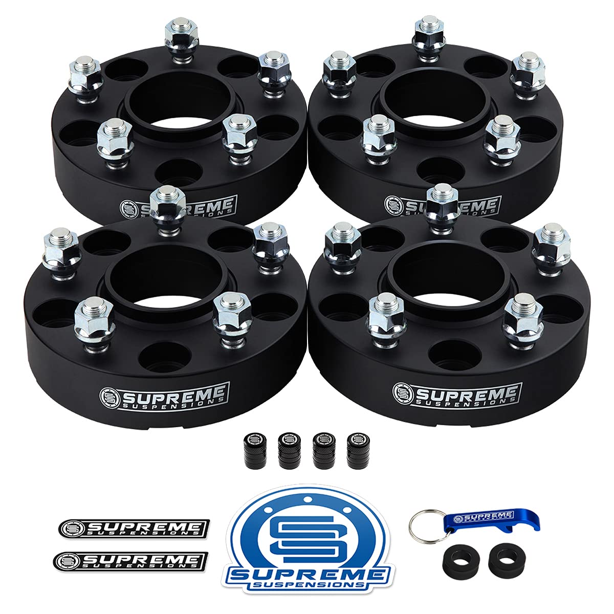 Supreme Suspensions 4-Piece Black 2