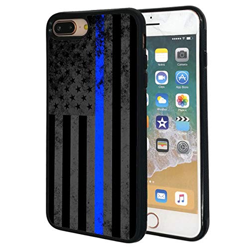 Thin Blue Line American Flag