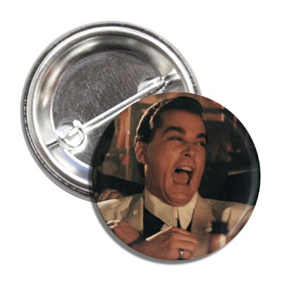 Goodfellas Henry Hill Button - Vintage Movie Inspired Button for Jackets, Hats & Bags - Perfect for Cosplay, DIY Crafts & Fashion Accessories
