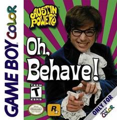 Austin Powers Oh Behave GameBoy Color Video Game - Limited Edition Flawless Version | Retro Gaming Collectible for Fans & Nostalgic Players