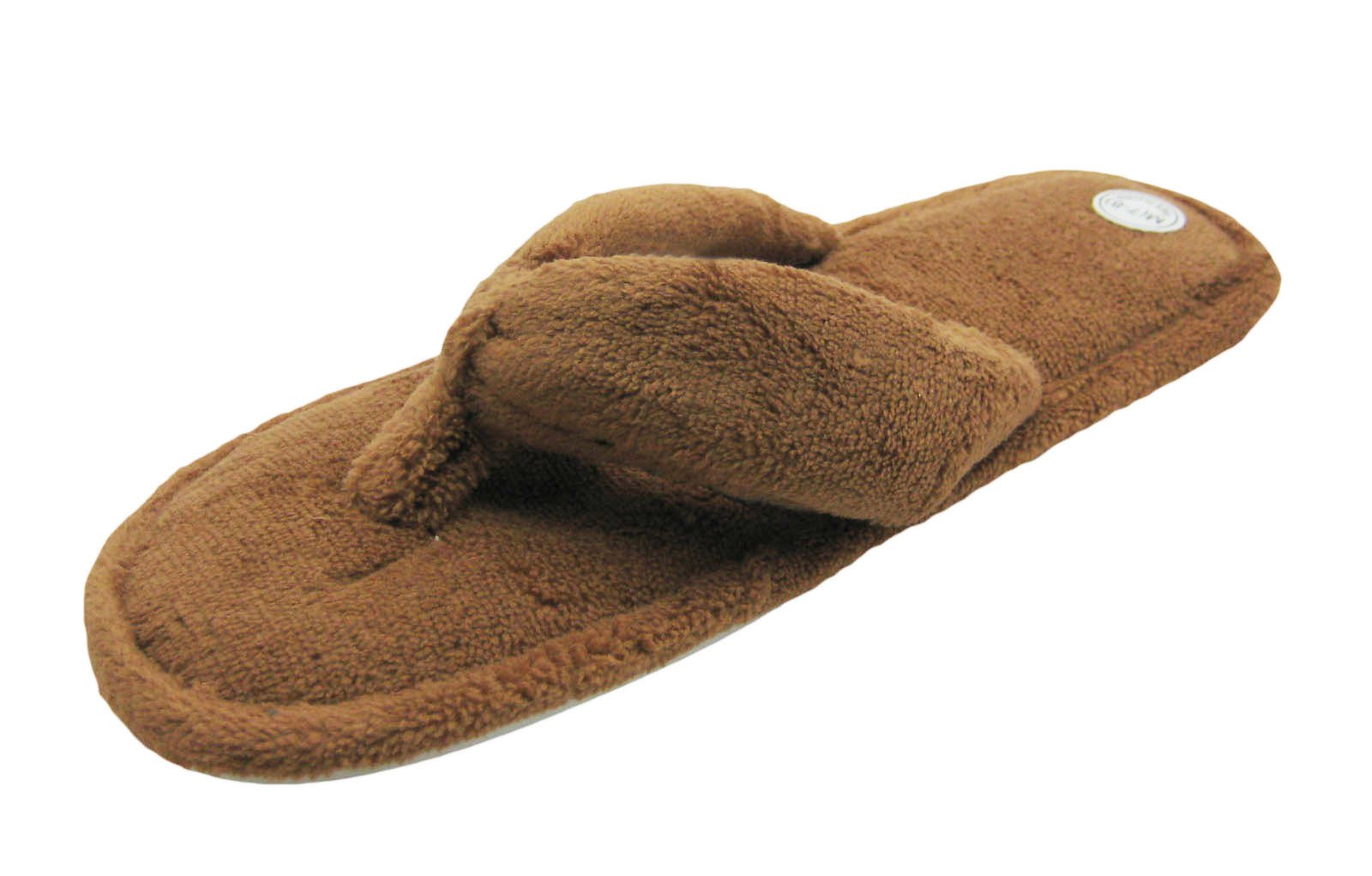 S&B Women's Fashion Terry Cotton Flip Flop House Slippers - Soft Indoor & Outdoor Slides for Women - Perfect for Home, Spa, Beach, and Lounging