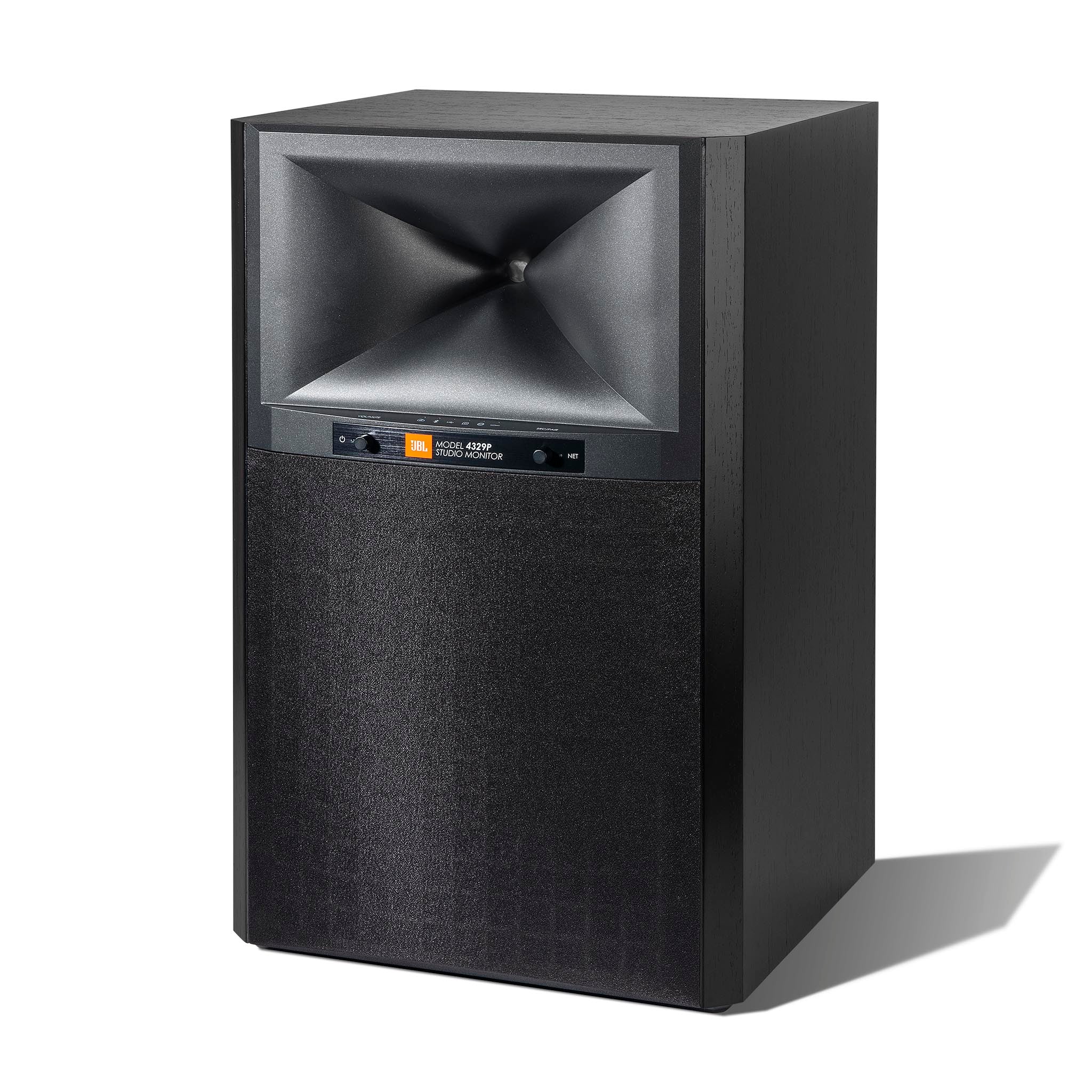 JBL 4329P Studio Monitor Powered Loudspeaker System (Pair) - Professional Studio & Home Audio Speakers for Music Production, DJing & Hi-Fi Listening