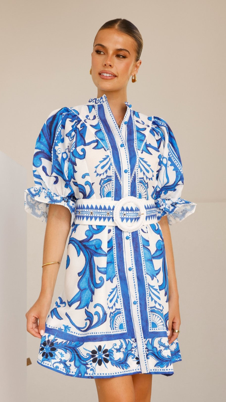 Hannah Mini Dress - Floral Summer Dress for Women | Perfect for Beach Vacation & Date Night