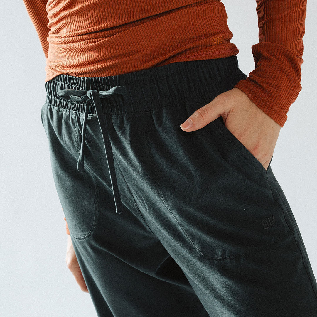Everywhere Joggers for Men & Women - Soft Heather Cobalt Blue Athletic Pants for Running, Yoga & Lounge Wear