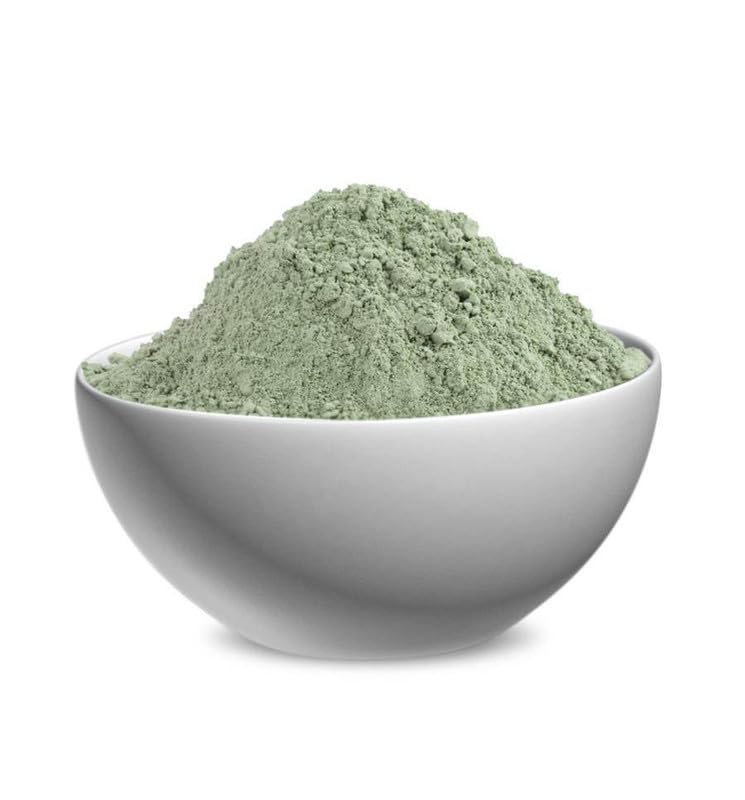 Saara HERBAL FRESH French Green Clay Powder 300g (3 x 100g) | Pure & Natural Face & Body Mask for All Skin Types | Detoxifying Skincare for Acne, Blackheads & Oily Skin | DIY Facial, Body Scrub & Spa Treatment at Home