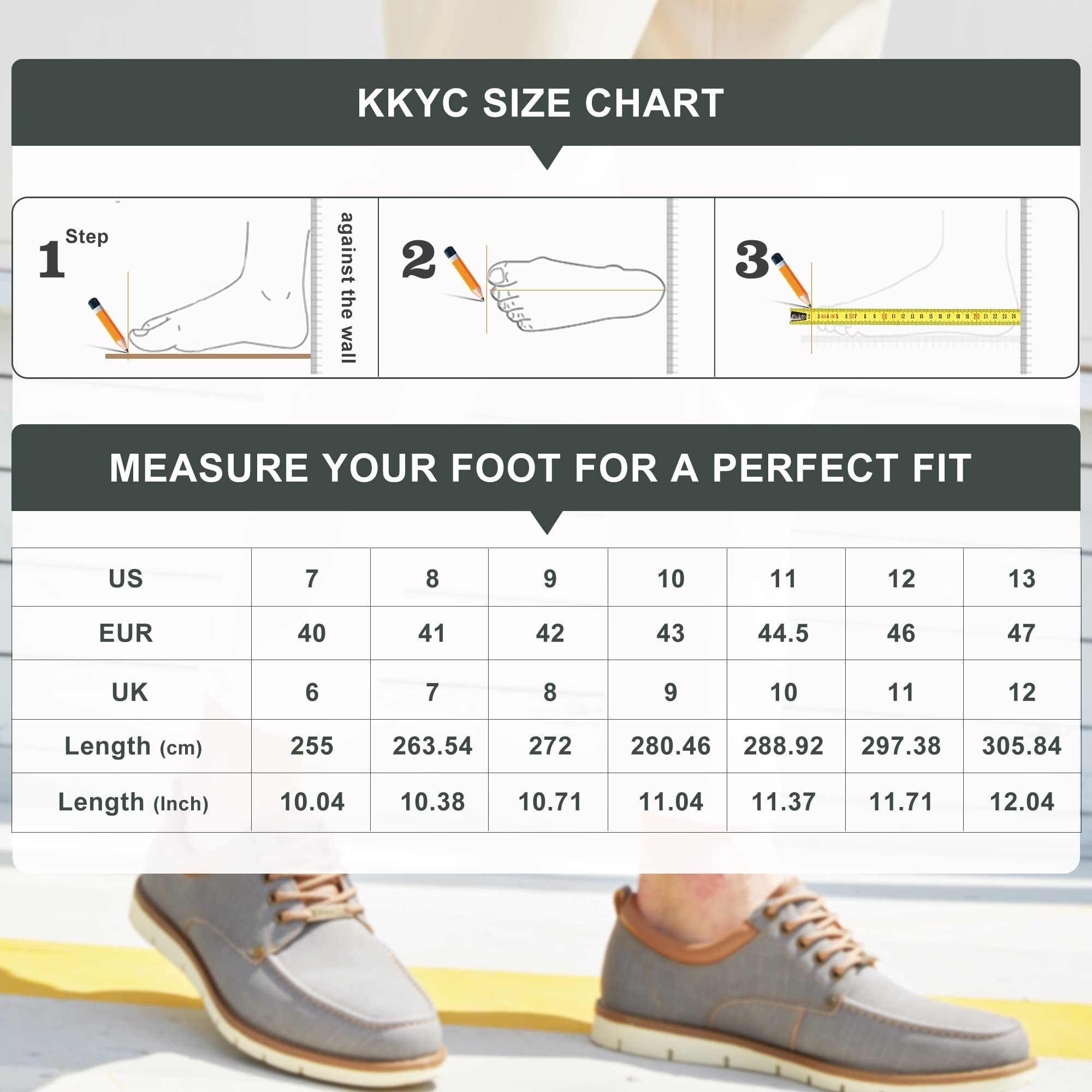 **KKYC Men's Comfortable Casual Shoes – Slip-On & Lace-Up Sneakers for Walking, Work & Everyday Wear**