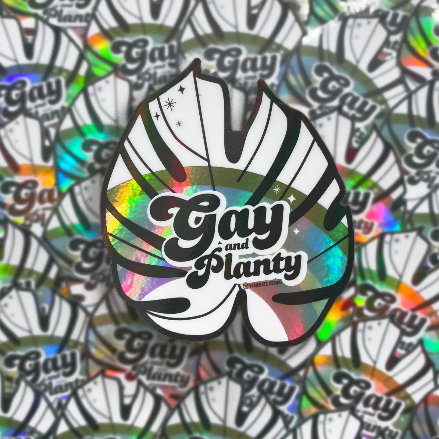 LGBTQ+ Pride & Plant Lover Stickers - Waterproof Vinyl Decals for Laptops, Water Bottles, Notebooks & DIY Crafts